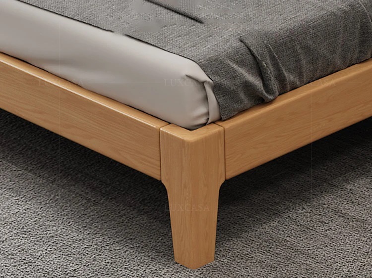 Chân giường thiết kế thoáng đãng dễ vệ sinh