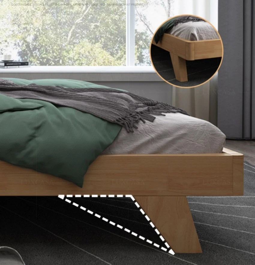 Chân giường gỗ WB111 dày