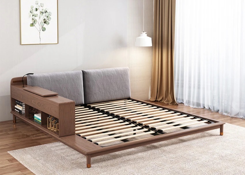 Thiết kế khung giường gỗ WB103