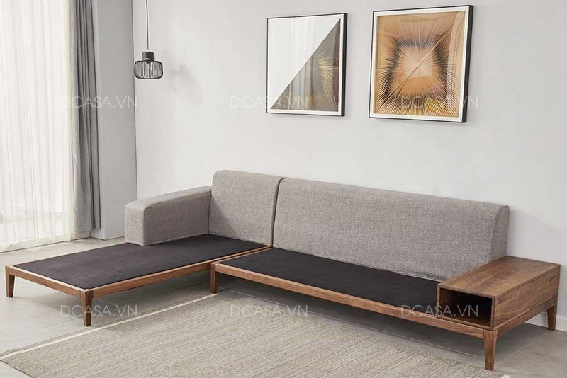 Khung gỗ tự nhiên sofa SG006 cao cấp chịu lực tốt