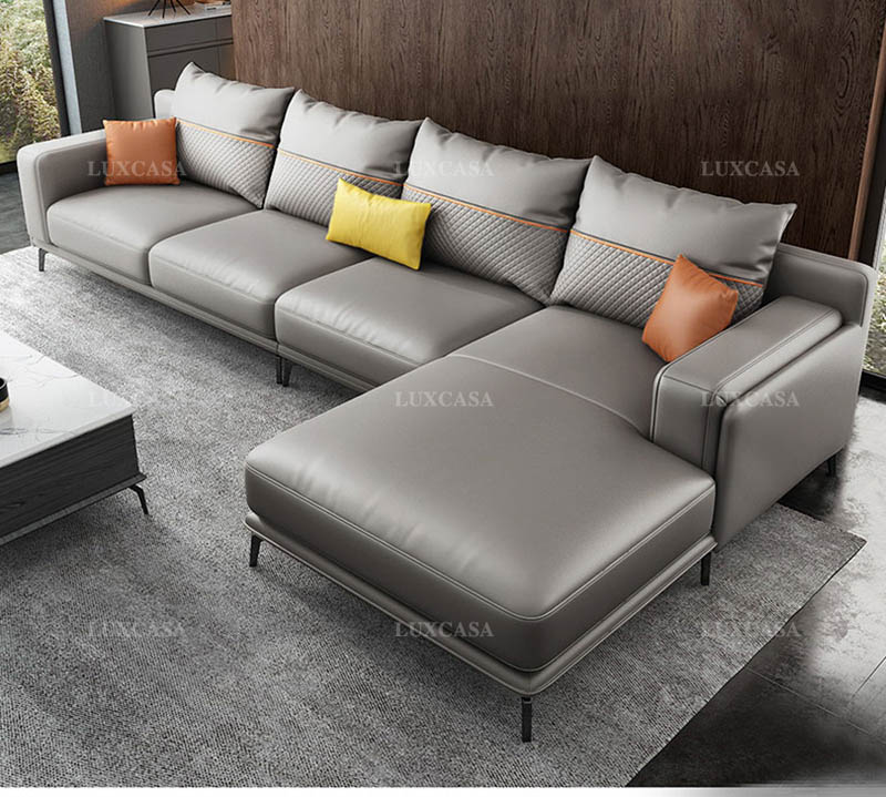 Sofa góc chữ L phòng khách hiện đại