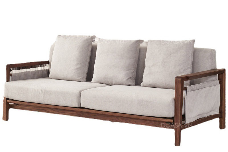 ngoại hình bắt mắt của mẫu sofa gỗ đẹp SG002
