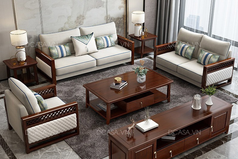 Mẫu sofa phòng khách cao cấp D'Casa SG017 