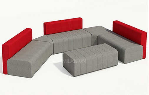 Ghế sofa văn phòng thiết kế dời, trẻ trung, năng động - SVP1505