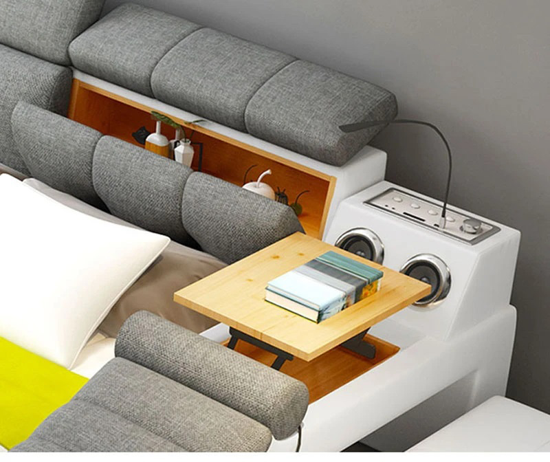 Giường ngủ thông minh kết hợp loa bluetooth