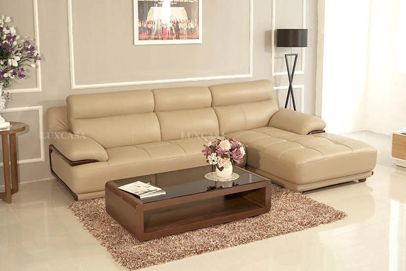 Ghế sofa da SD106 mang phong cách hiện đại