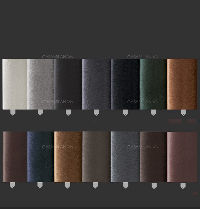 Ghế sofa da thật đa dạng màu sắc SD1109