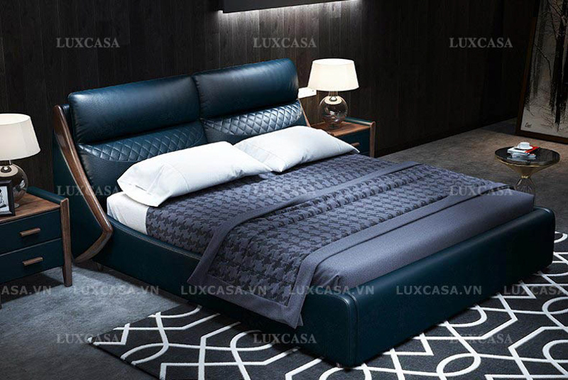 Thiết kế giường da cao cấp GD164