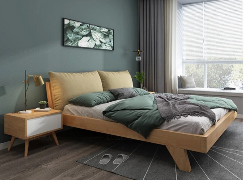 Giường ngủ gỗ WB111 đơn giản