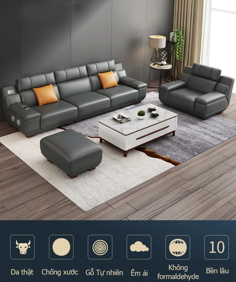 Bộ sofa tiếp khách đa năng ST3