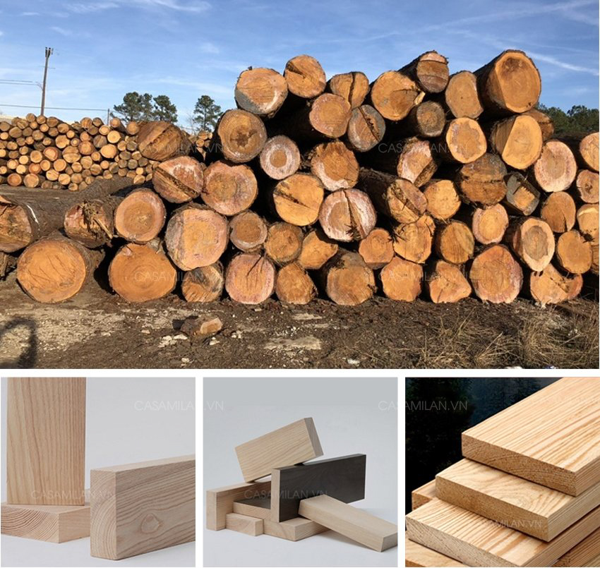 Chất liệu gỗ sồi tự nhiên cao cấp