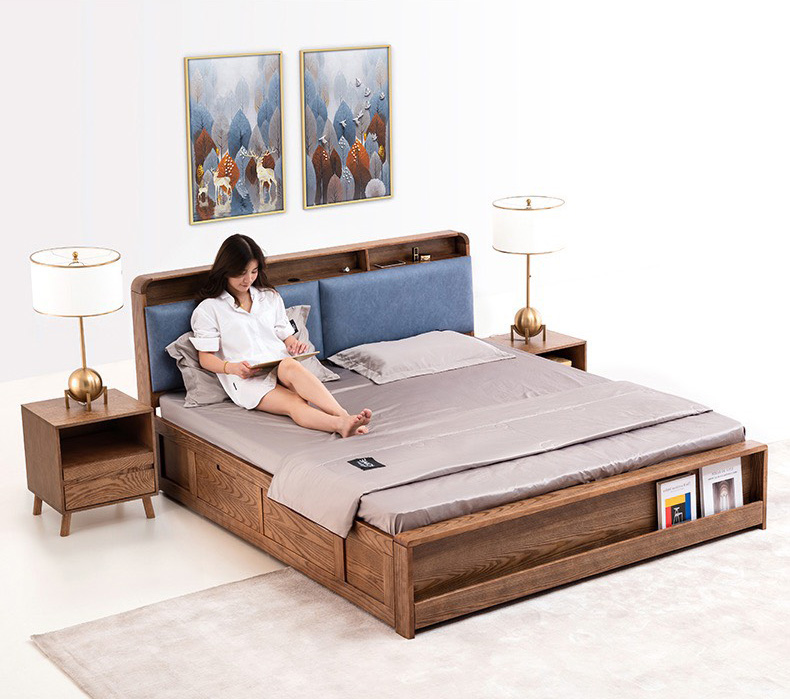 Kích thước giường gỗ công nghiệp đa dạng