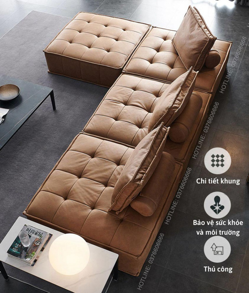 Sofa làm từ chất liệu cao cấp