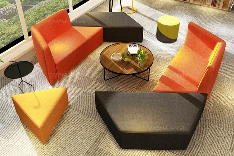 Sofa văn phòng hiện đại, sang trọng, đẹp mắy- SVP1522