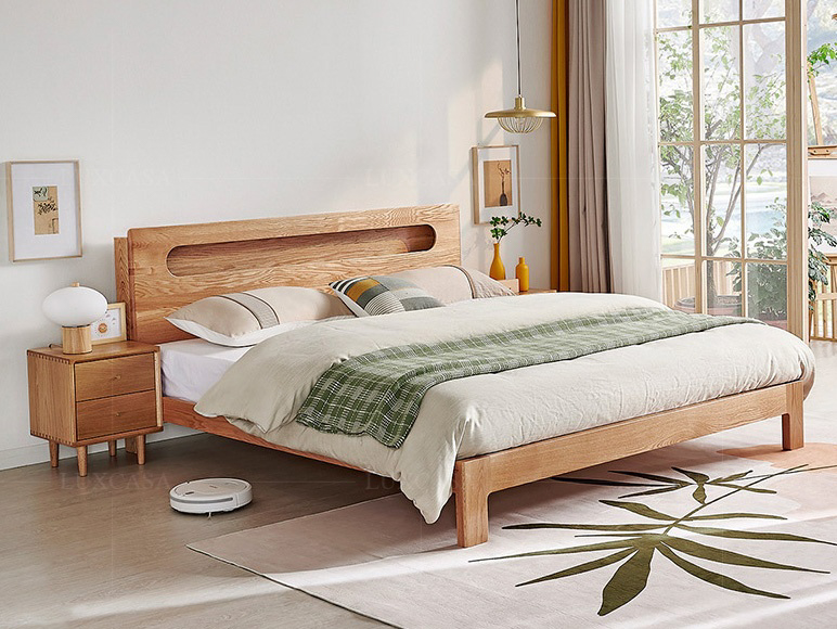 Giường ngủ gỗ hiện đại WB101