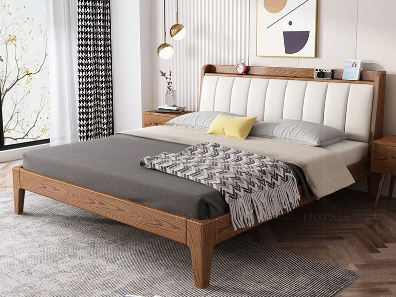 Giường ngủ gỗ hiện đại WB104