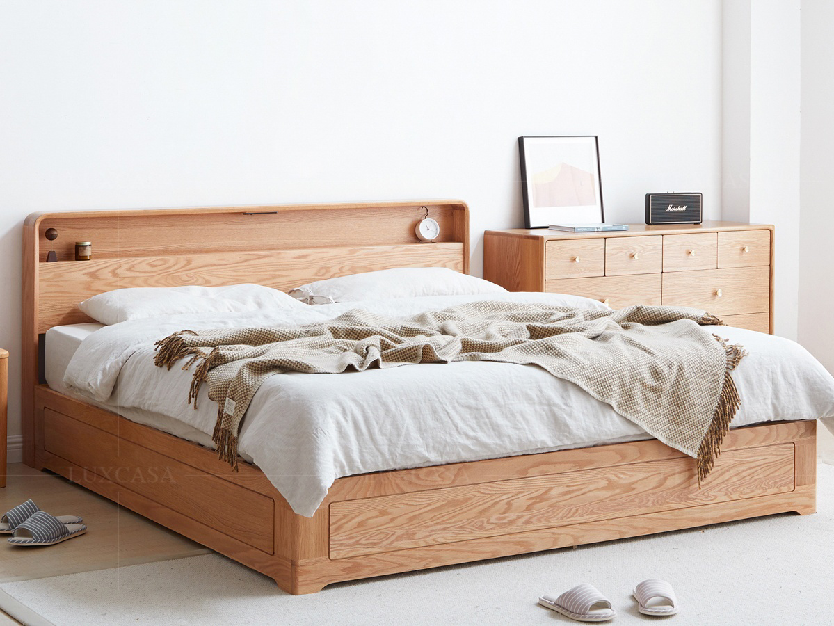 Giường ngủ gỗ hiện đại WB105