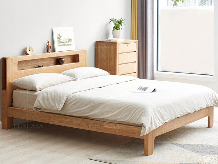 Giường ngủ gỗ hiện đại WB107