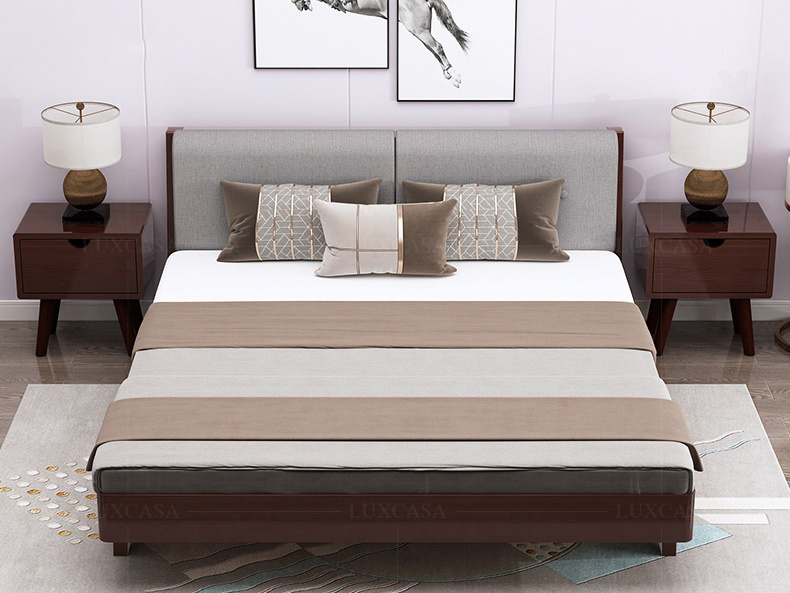 Giường ngủ gỗ hiện đại WB108