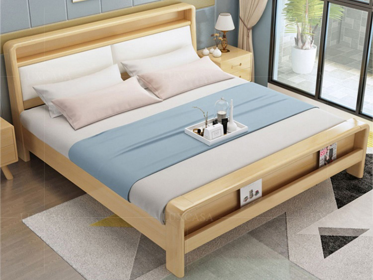 Giường ngủ gỗ hiện đại WB109