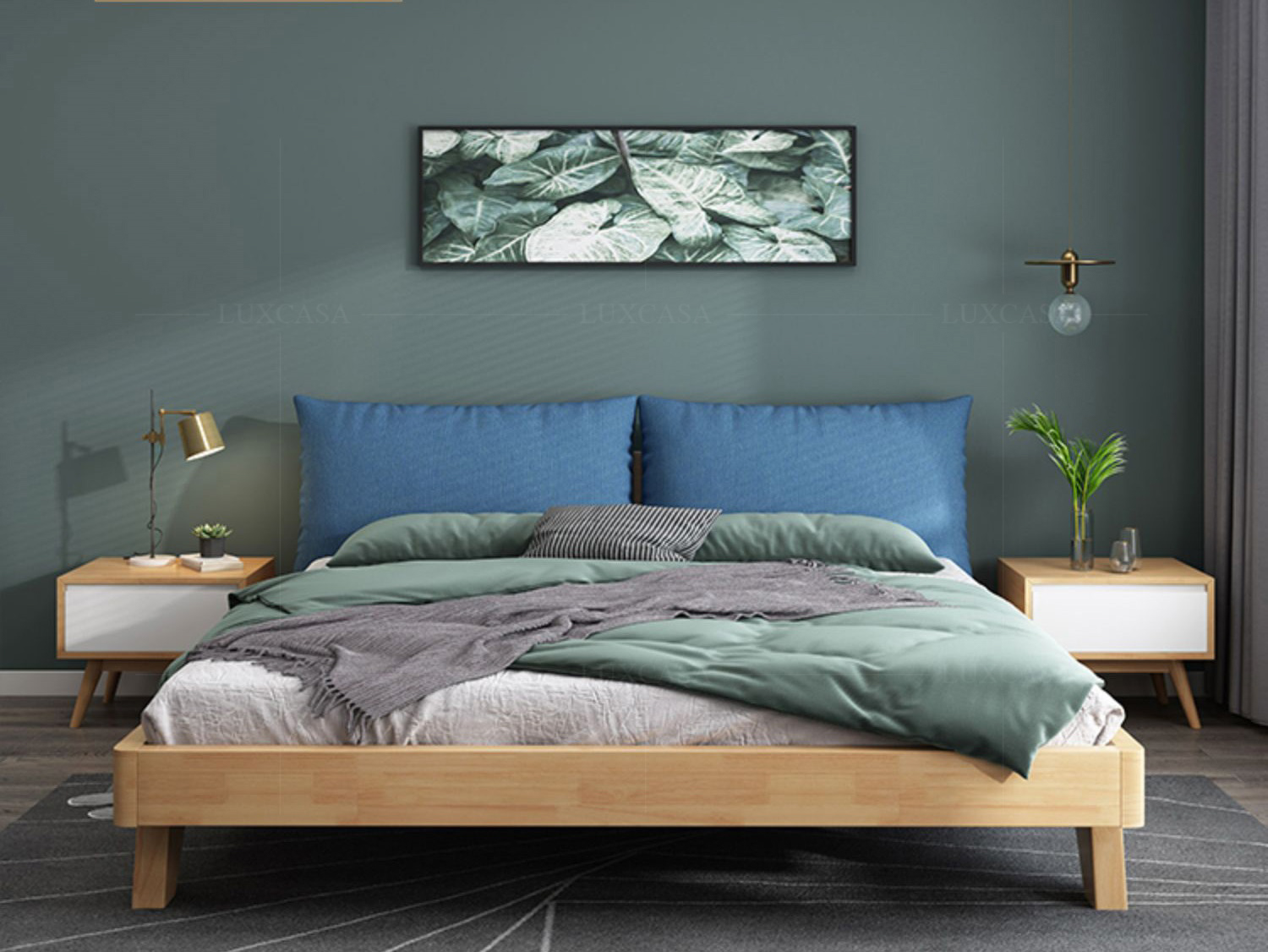 Giường ngủ gỗ hiện đại WB111