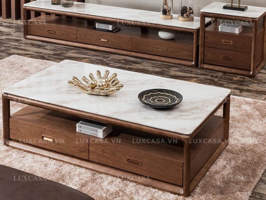 Bàn trà gỗ cao cấp BT122