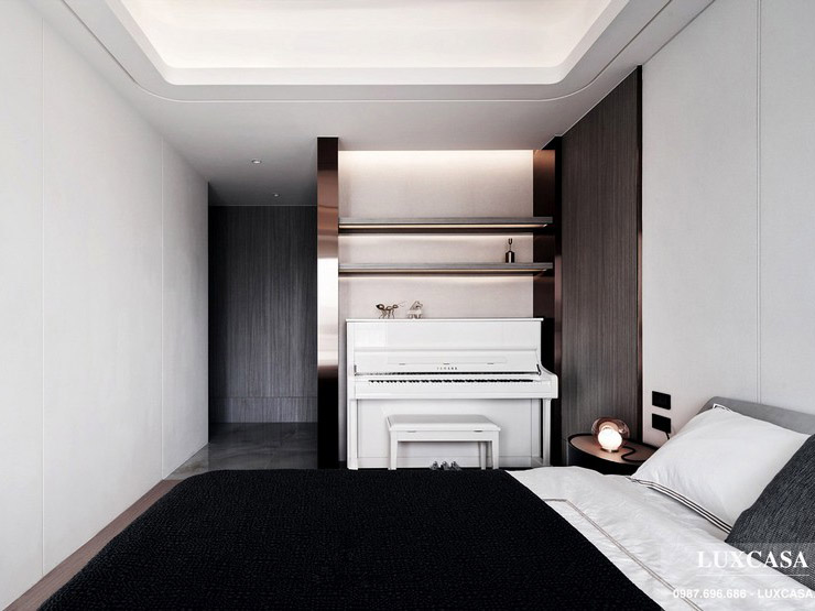 Thiết kế nội thất chung cư luxury Vinhome nhà chú Mạnh