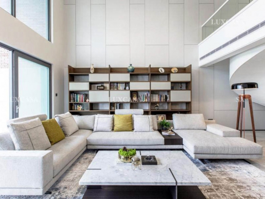 Thiết kế căn hộ Duplex đẹp hiện đại nhà anh Chiến