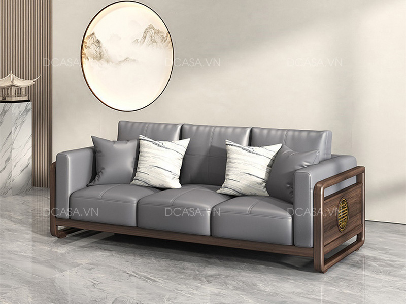 Mẫu Ghế Sofa Gỗ Đơn Giản SG018
