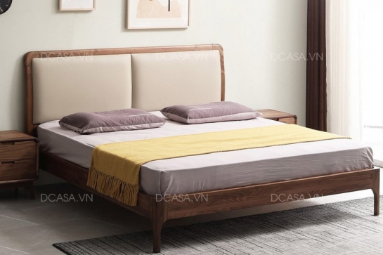 Giường Ngủ Gỗ Mã GG001 Sang Trọng
