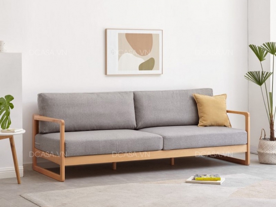 Ghế Sofa Gỗ Bọc Nỉ Cao Cấp SG020