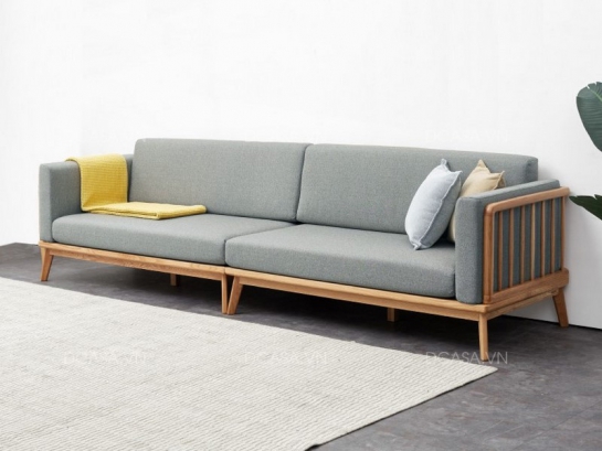 Ghế Sofa Gỗ Thịt Tự Nhiên Phòng Khách SG024