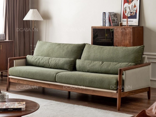 Ghế Sofa Gỗ Sồi Ash Nhập Khẩu SG025
