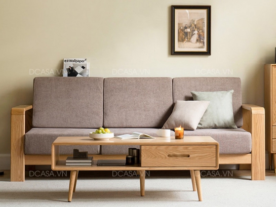 Ghế Sofa Gỗ Đơn Giản Đẹp SG030