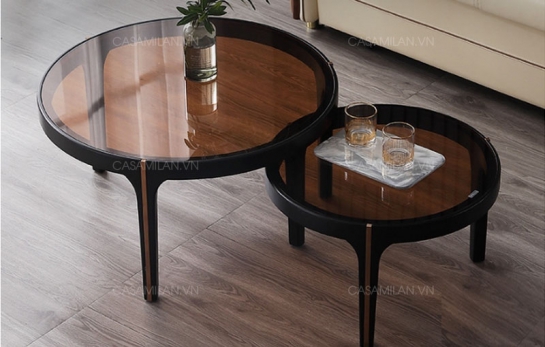 Bàn Trà Đôi Tròn BT4136