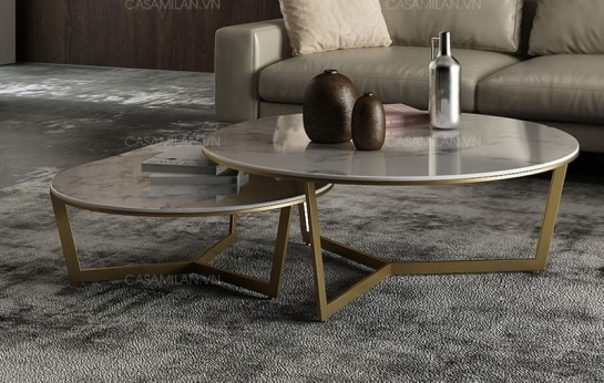 Bàn Trà Tròn PVD SP01