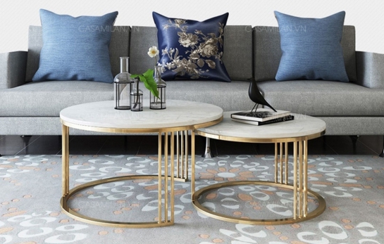 Bàn Trà Phòng Khách PVD SP07