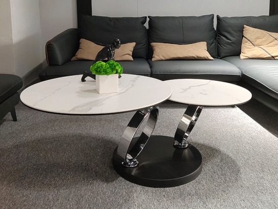 Bàn Trà Sofa Mặt Đá PVD SP11